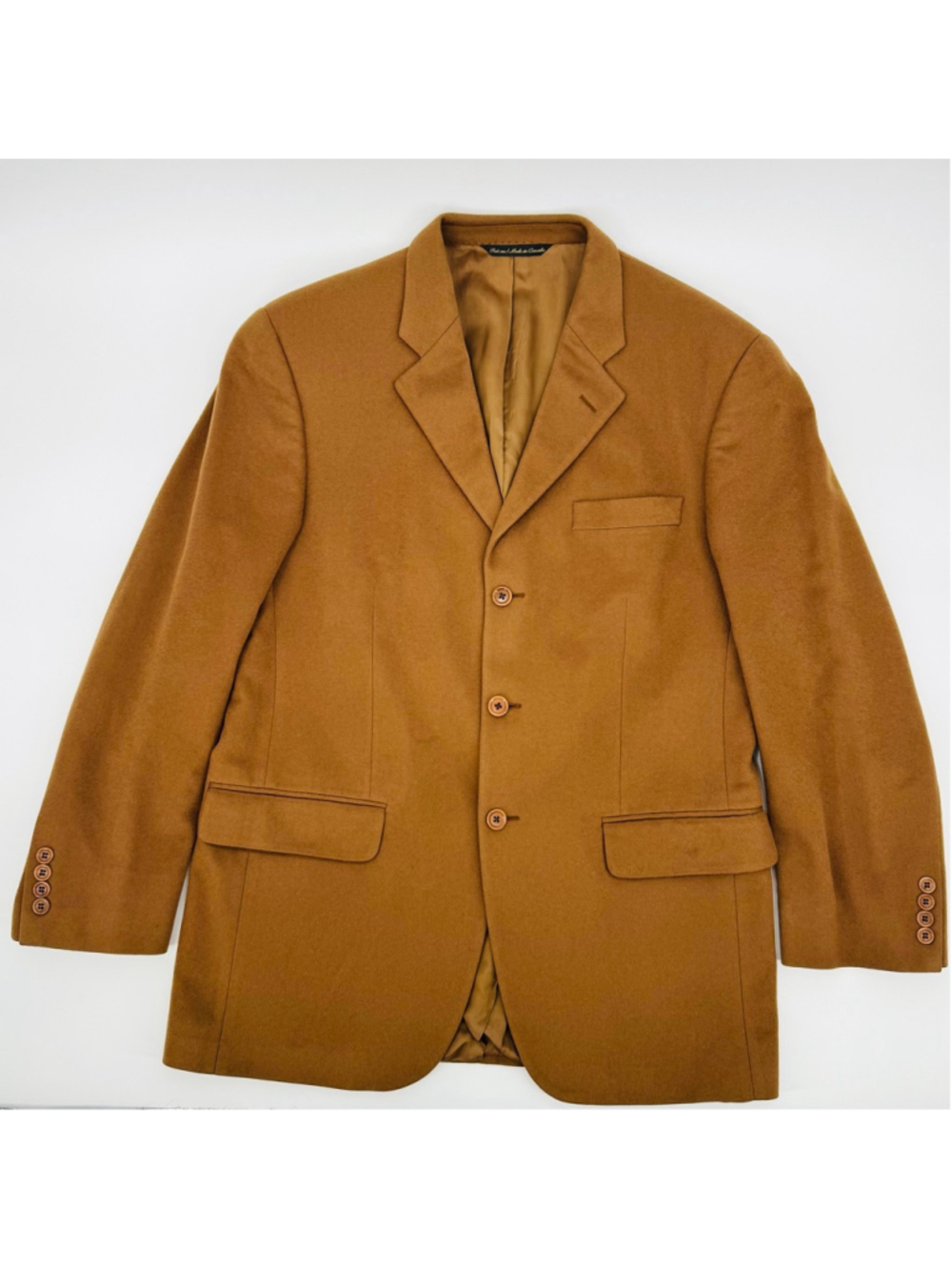Loro Piana Cashmere Jack Victor Tan Brown Sagewood Blazer 41R - Picture 3 of 12